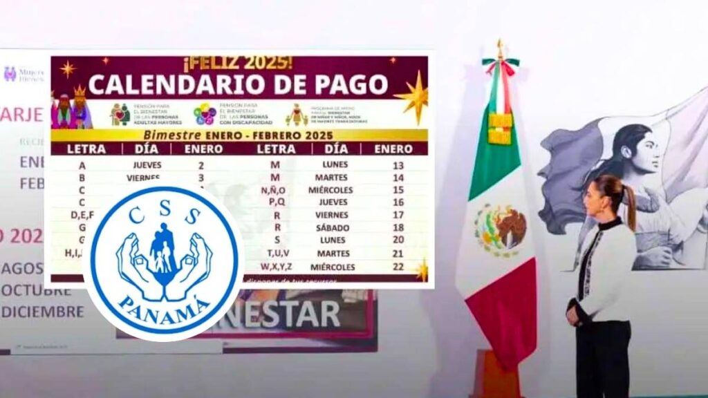 Calendario de pagos CSS 2026 fechas para jubilados y pensionados en Panamá